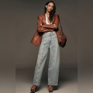 AGOLDE Kristen High-Rise Tapered Jeans | Barrel Style | Rare | NWT | Tall